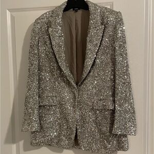 Sparkle sequin blazer size 14
